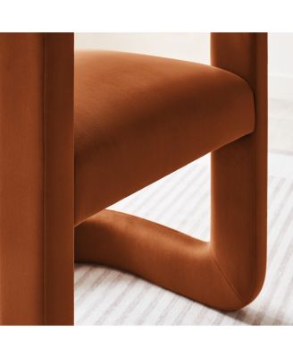 Winslow Barrel Performance Velvet Dining Chair