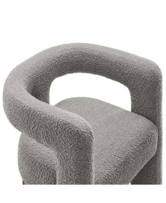 Kayla Boucle Upholstered Armchair