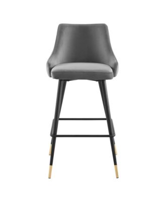 Adorn Performance Velvet Bar Stool