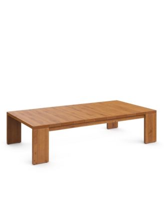 Tahoe Outdoor Patio Acacia Wood Coffee Table