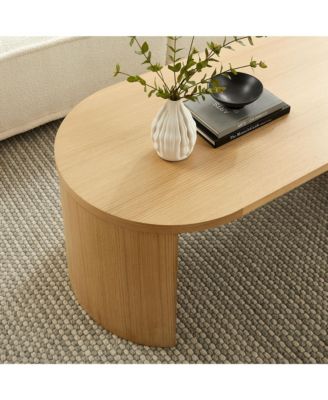 Aspect Oval Wood Coffee Table