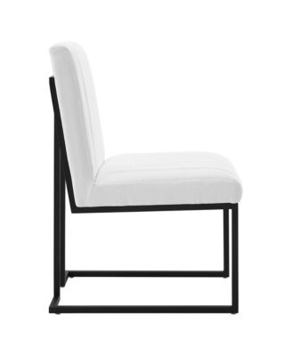 Indulge Channel Tufted Fabric Dining Chair
