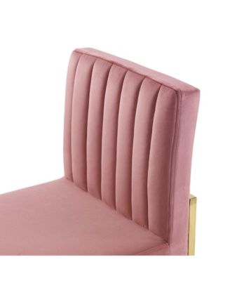 Carriage Performance Velvet Dining Chair, Set of 2