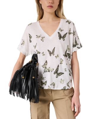 Makeda V Neck Top