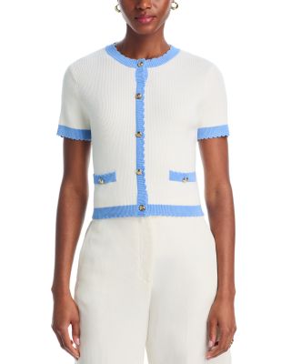 Bennet Rib Knit Short Sleeve Top