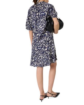 Raliah Split Neck Dress