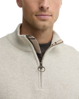 Half Zip Cotton Sweater
