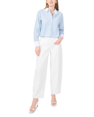 Collared Long Sleeve Top