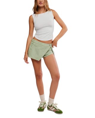 Georgie Gingham Micro Skort