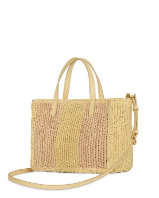 Mini Raffia Tote