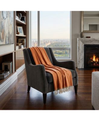 Herringbone Merino Wool Throw 