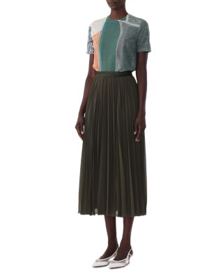 Chiffon Pleated Skirt