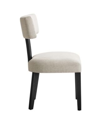  Nalani Fabric Upholstered Dining Chairs, Set of 2