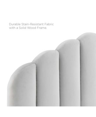 Modway Veronique Performance Velvet Headboard, Full/Queen