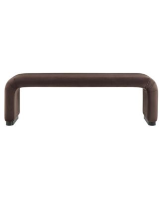 Koda Performance Velvet Waterfall Long Bench