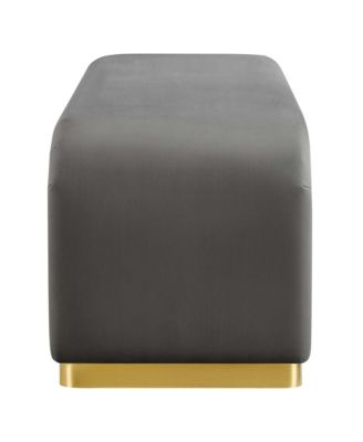 Koda Performance Velvet Waterfall Long Bench