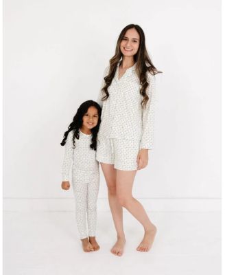  Girls' Lavender Lane Bamboo Kids Pajama Set - Little Kid, Big Kid