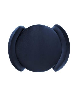 Nebula Upholstered Performance Velvet Ottoman