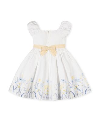  Girls' Organic Puff Sleeve Sateen Party Dress - Little Kid, Big Kid