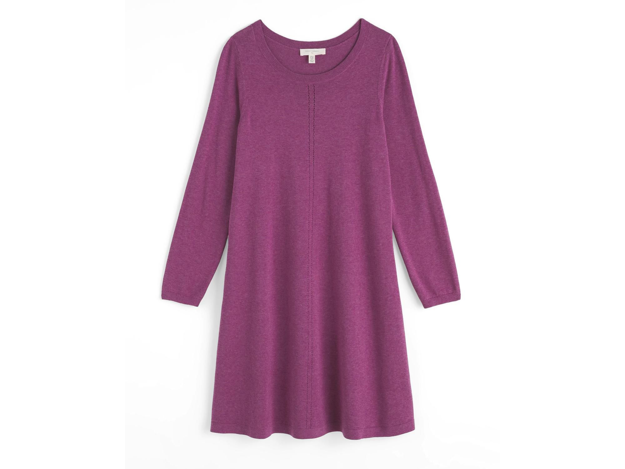 Poltreen Knee Length Knitted Dress — Image 12
