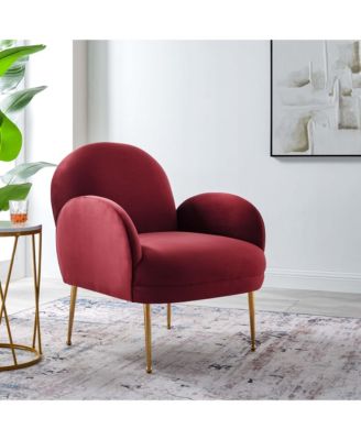  Transcend Performance Velvet Armchair