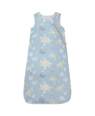 Boys' Cotton Jersey Muslin Turtle Printed Sleep Sack - Baby