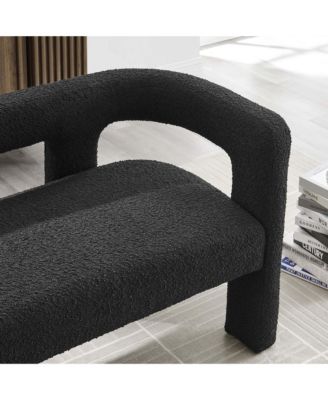  Kayla Boucle Upholstered Loveseat