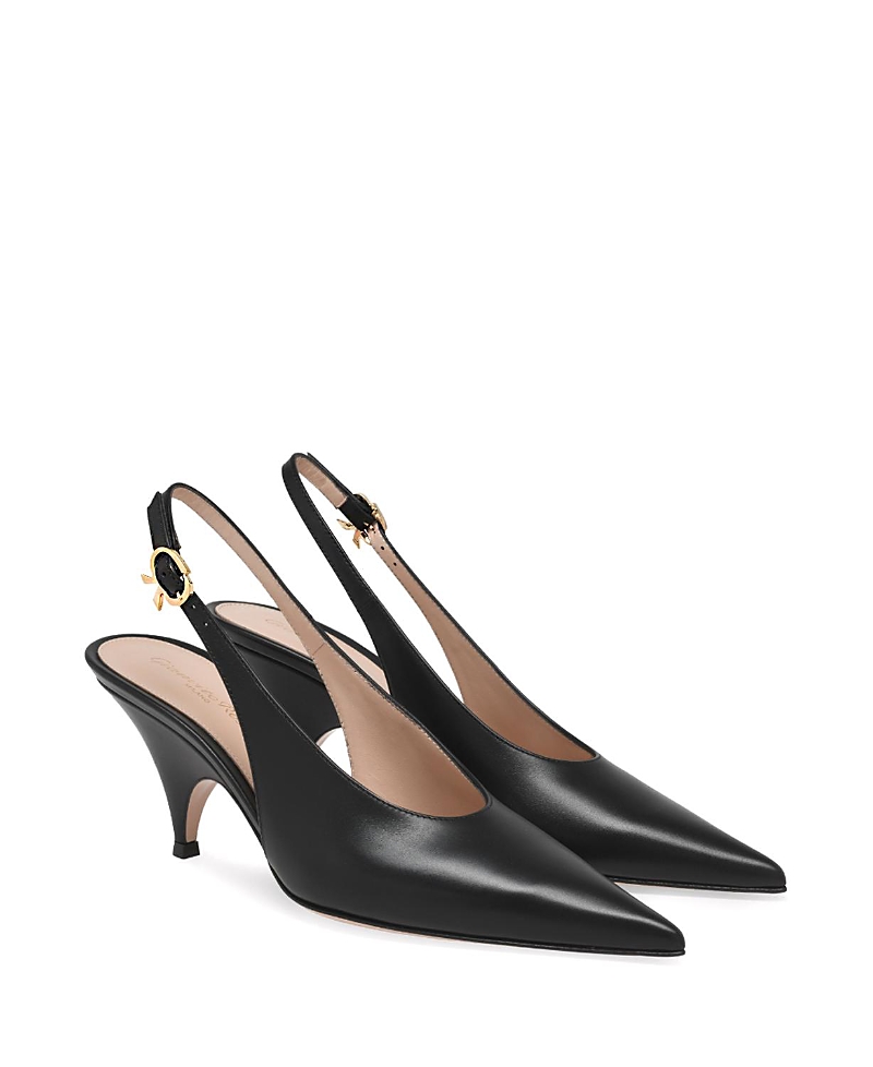 Gianvito Rossi Women's Sofia Sling 70 Pumps In Black