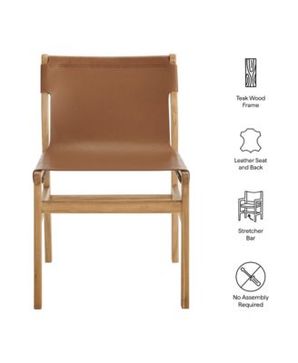  Sonora Leather Dining Side Chair