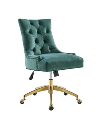 Regent Tufted Performance Velvet Office Chair