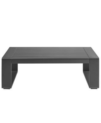  Lirienne Outdoor Patio Aluminum Coffee Table