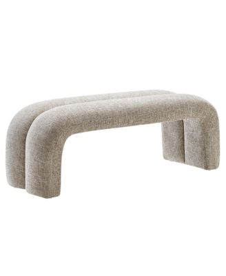  Dax 50.5" Chenille Upholstered Accent Bench