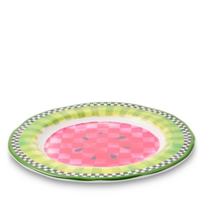 Watermelon Salad Plate, Set of 4