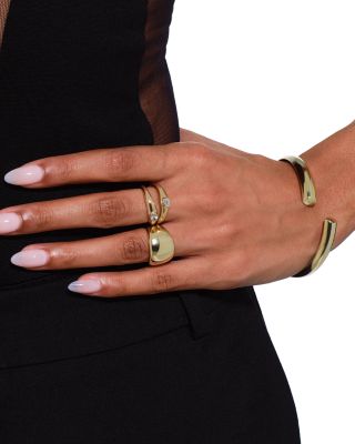 14K Yellow Gold Diamond Emerald Cut Solitaire Ring