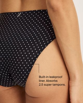 Leakproof UltraThin No-Show French Cut Brief