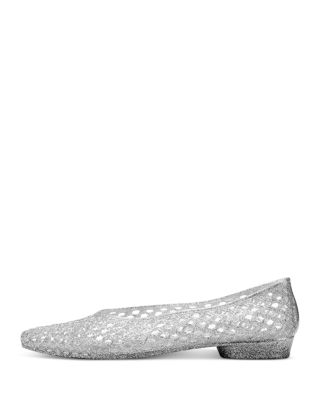 Women's Allure Silver Jelly Shoes