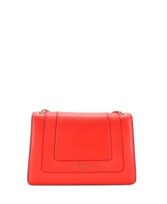  Medium Serpenti Forever Square Shoulder Bag Leather