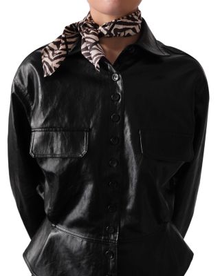 Zebra Print Cotton Bandana