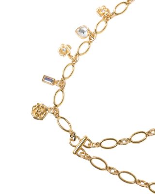 Women's Double Chain Belt With Charms