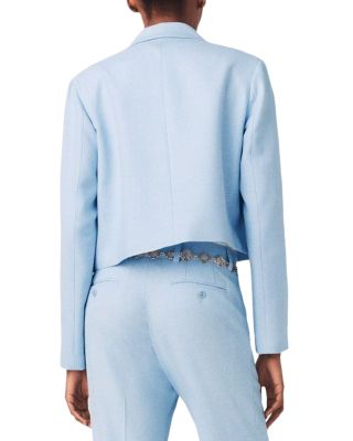 Viguly Cropped Single Breasted Jacket