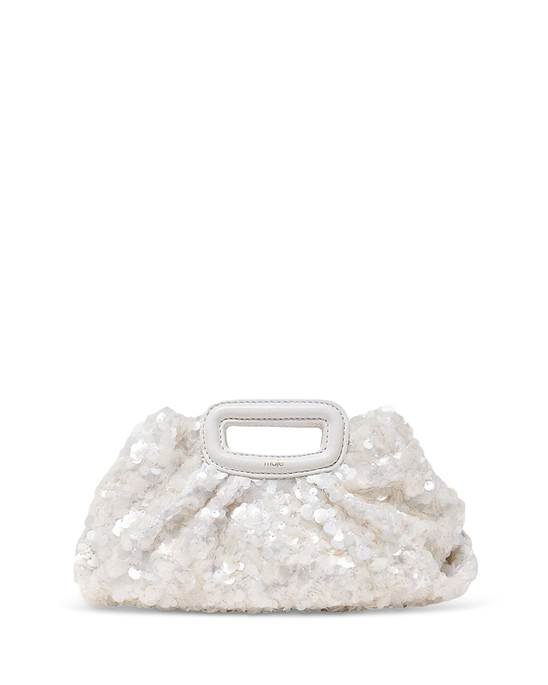 Maje Milpli Mini Sequins Clutch