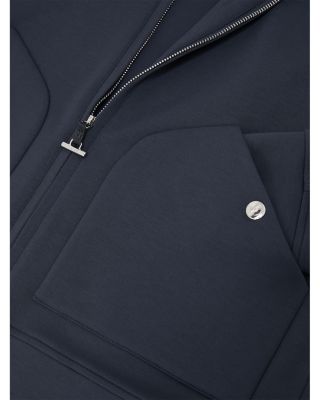 Interlock Zip Through Sweatshirt