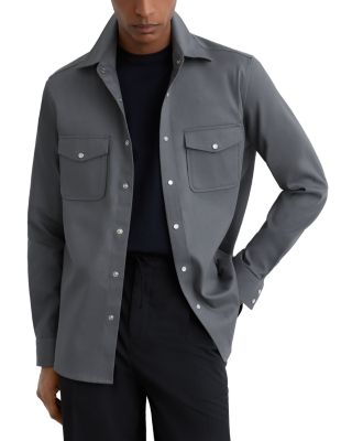 Twill Pocket Overshirt