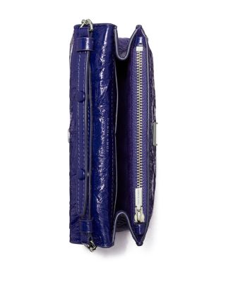 Kira Mini Leather Top Handle Chain Wallet