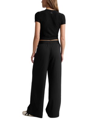 Pull On Wide Leg Pants
