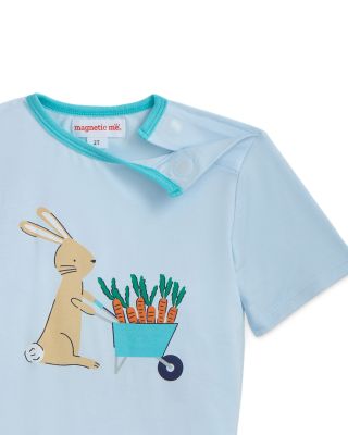 Boys' Bunny Garden Magnetic Top & Shorts Set - Little Kid, Big Kid