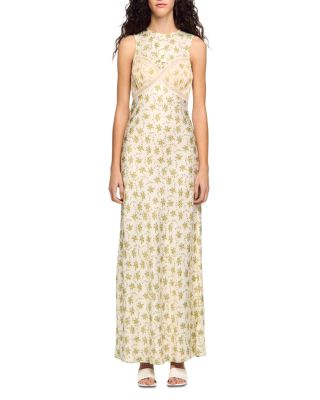Kate Flower Print Maxi Dress