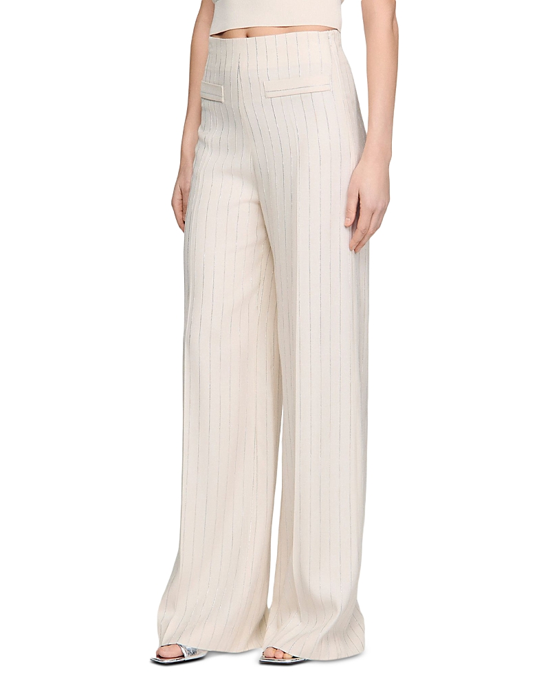 Sandro Serge Striped Pants