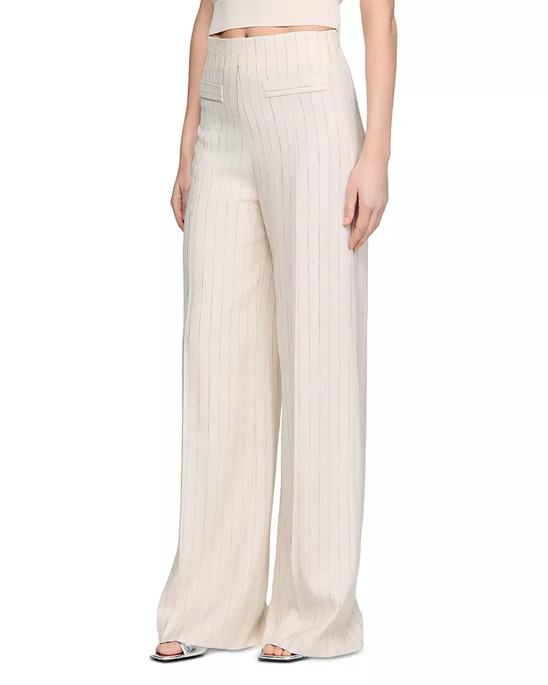 Sandro Serge Striped Pants