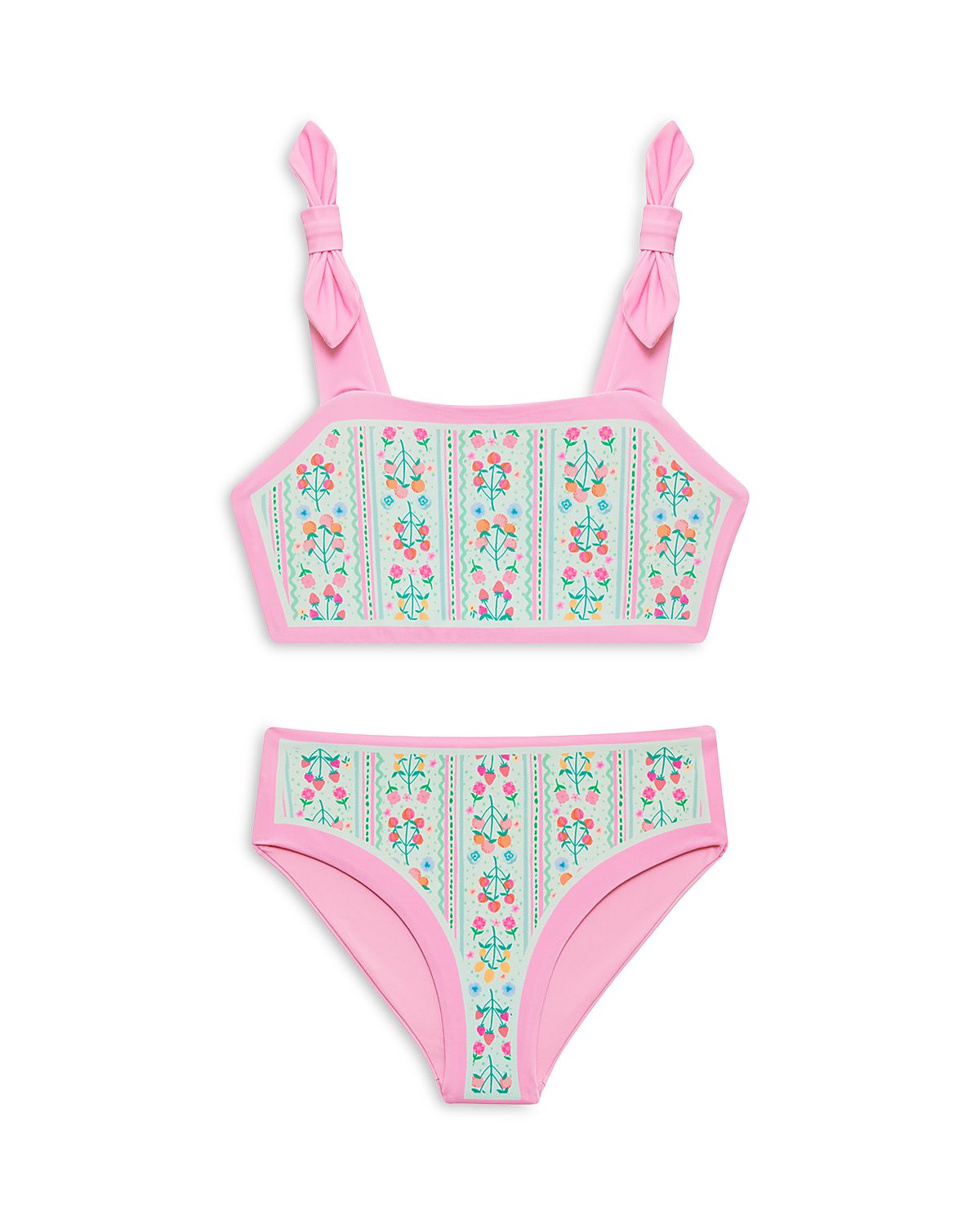 Beach Riot Girls' Little Stella Two Piece Swimsuit - Little Kid, Big Kid